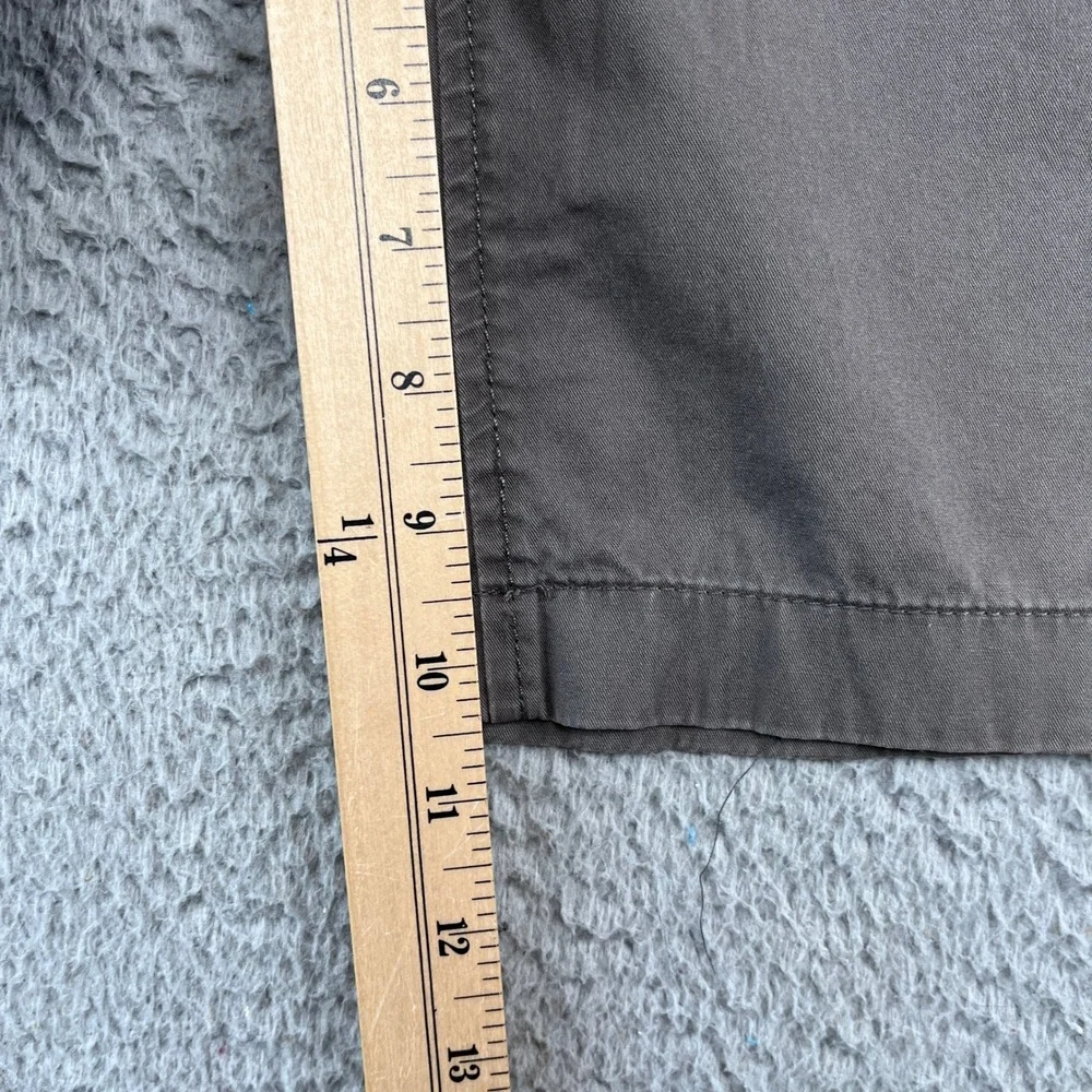VTG J.Crew Bermuda Shorts Womens 0 Grey Made in Hong‎ Kong Stretch